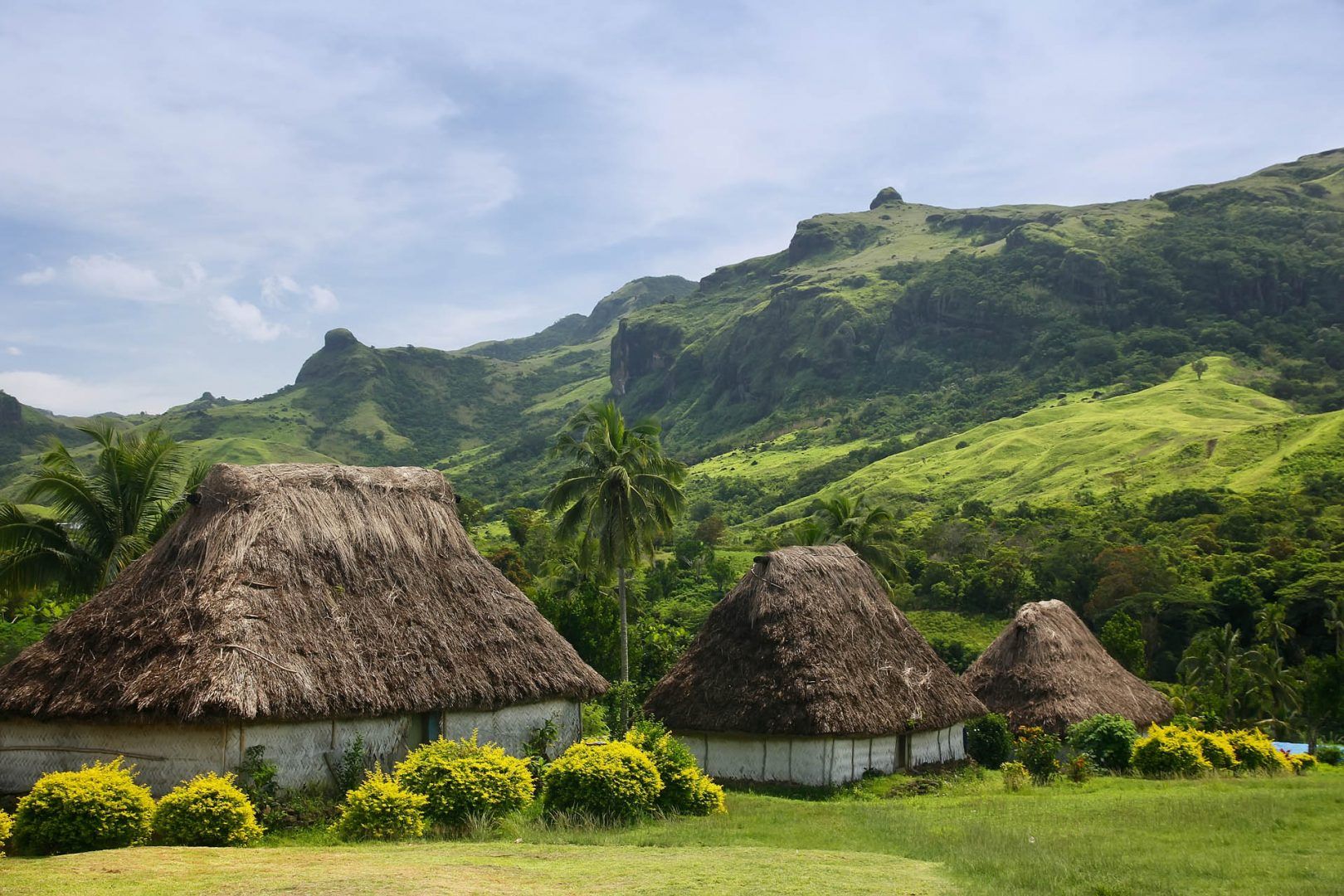 Navala village, Viti Levu island, Fiji