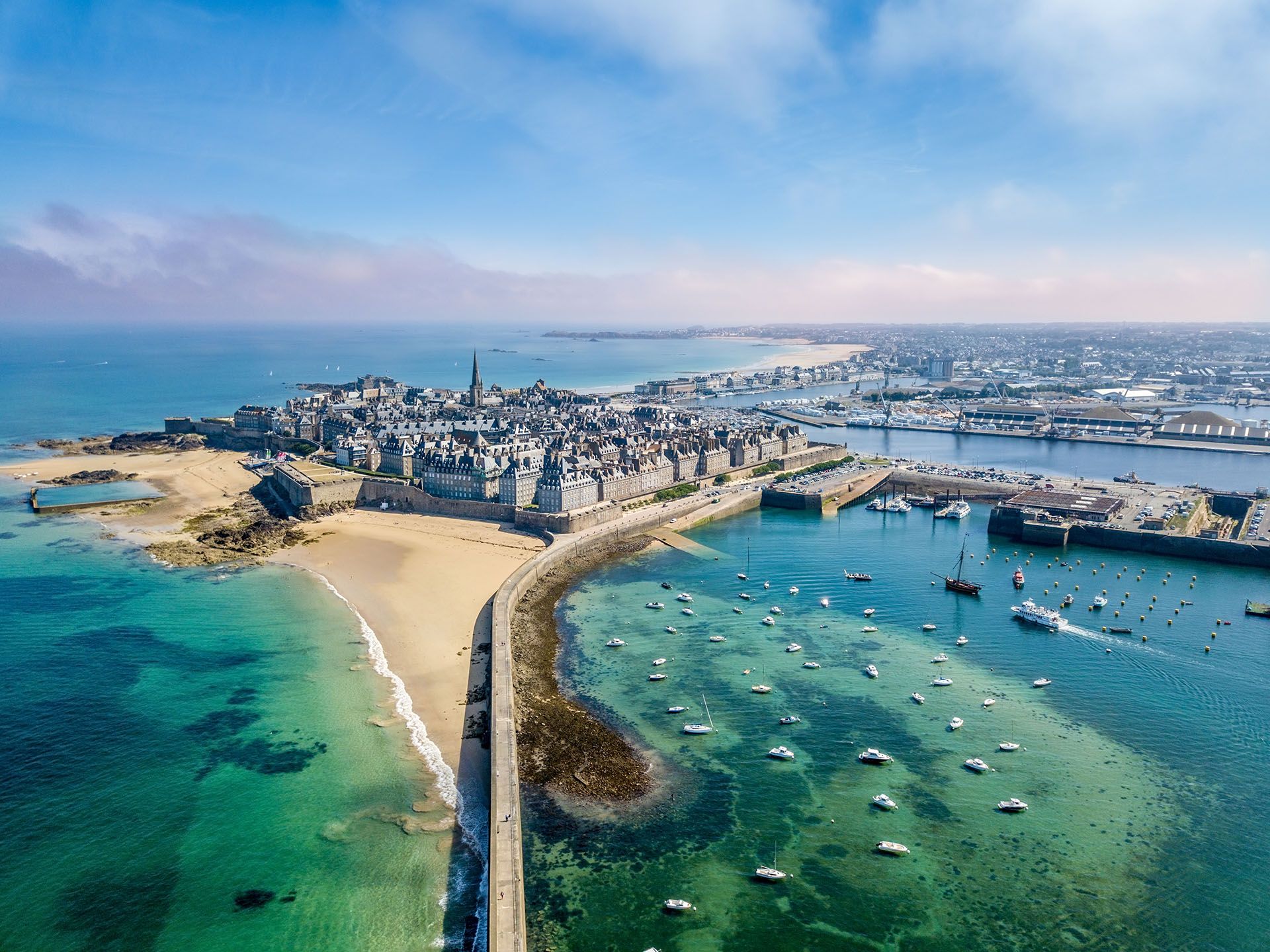 Saint Malo in Brittany, France © Shutterstock