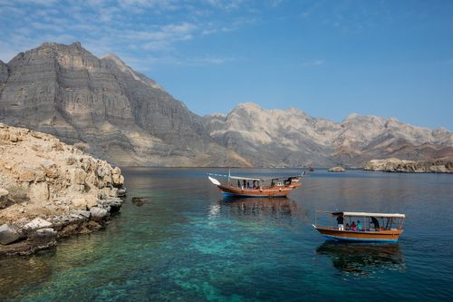 Fjords near Khasab, Musandam, Oman © Martchan/Shutterstock