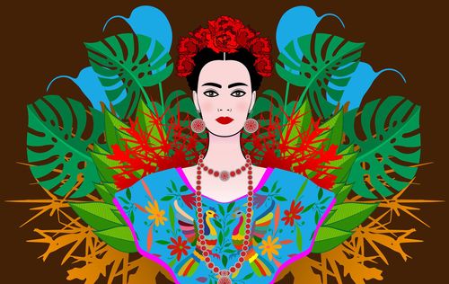 Frida's portrait © robin.ph/Shutterstock