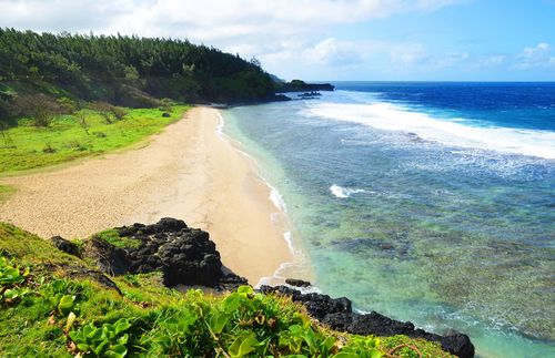 Gris Gris beach on south of tropical island Mauritius © Shutterstock