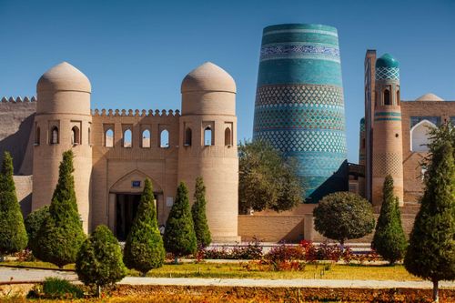 Ancient town of Itchan Kala. Khiva, Uzbekistan