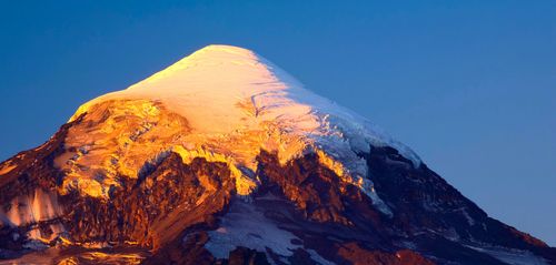 Lake District, Volcano Lanin, Parque Nacional Lanin, Argentina