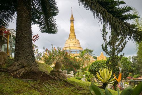 Lumbini Natural Park in Berastagi, North Sumatra, Indonesia. Buddhist temple located at Berastagi in North Sumatra © Shutterstock