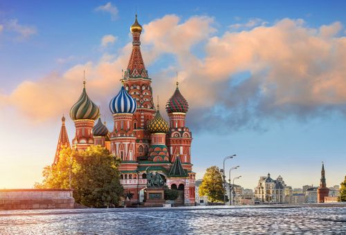 Red Square in Moscow, Russia