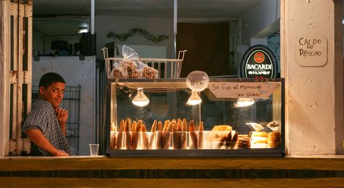 Luquillo kioscos (food stalls), eastern Puerto Rico.