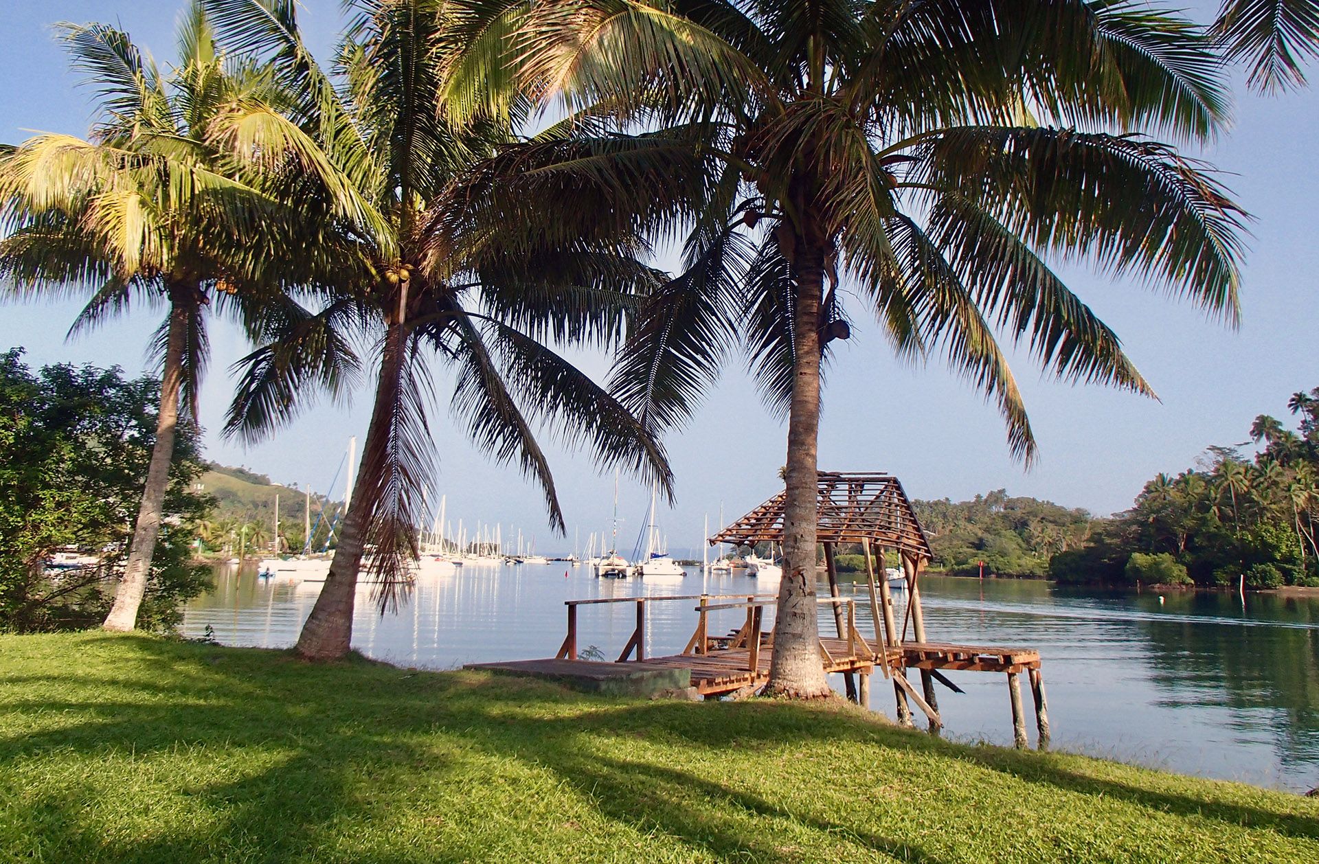 Savusavu provides safe anchorage for yachts visiting Vanua Levu Island, Fiji © Bron Hogan/Shutterstock