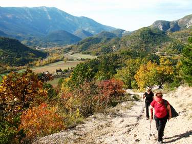 An active walking tour out of the way in France