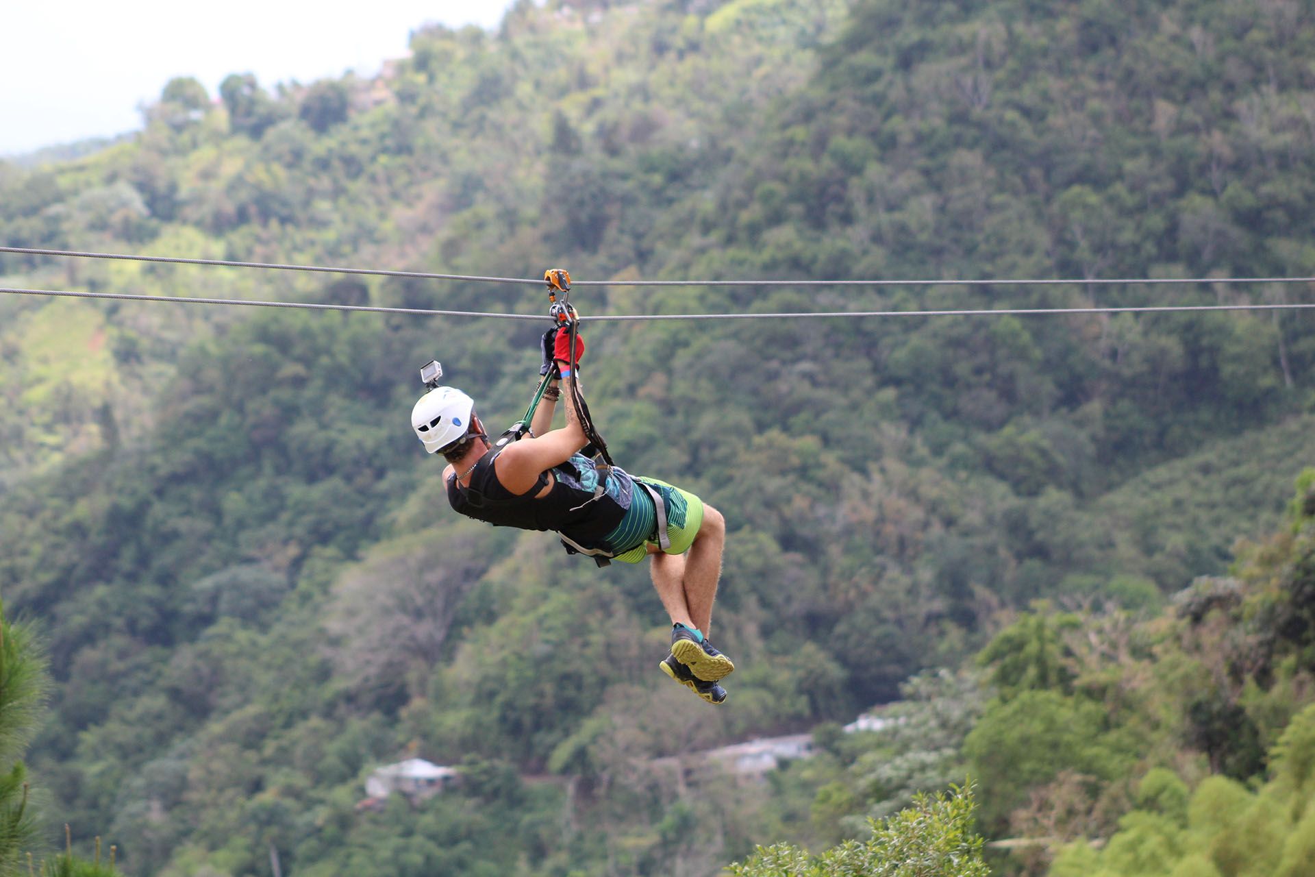 Zipline in Adventure - Puerto Rico,  Toro Verde © AdobeStock